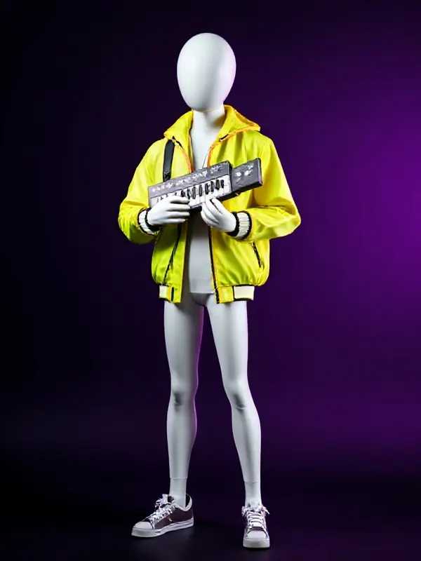 DIY 80s Synth Pop Star costume preview
