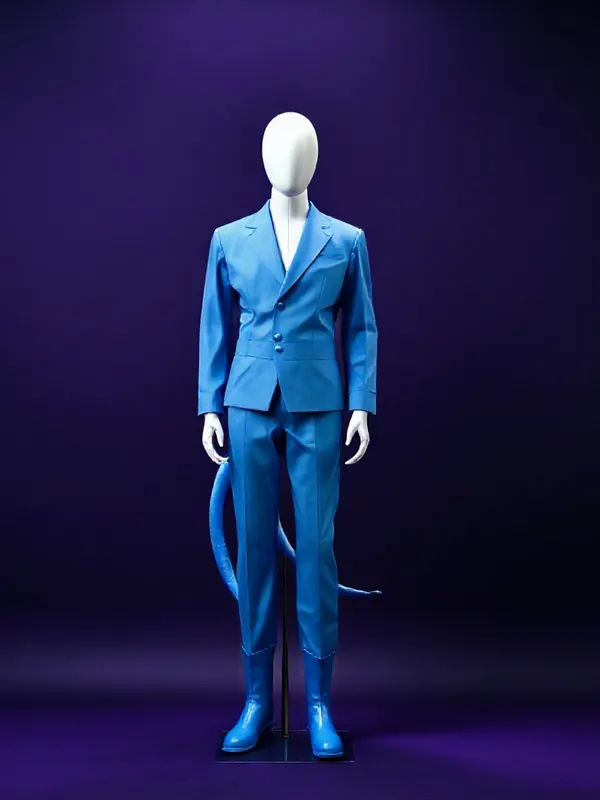DIY Blue Teleport Swash costume preview