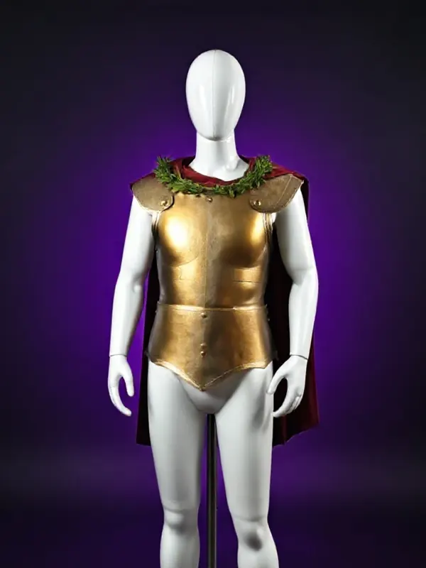 DIY Bronze War-King costume preview