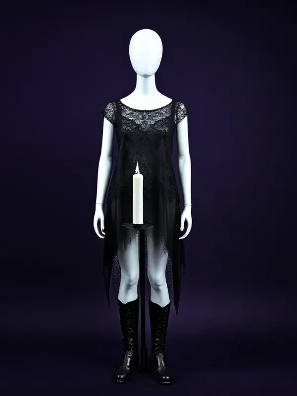 DIY Candlelight Gothic costume preview