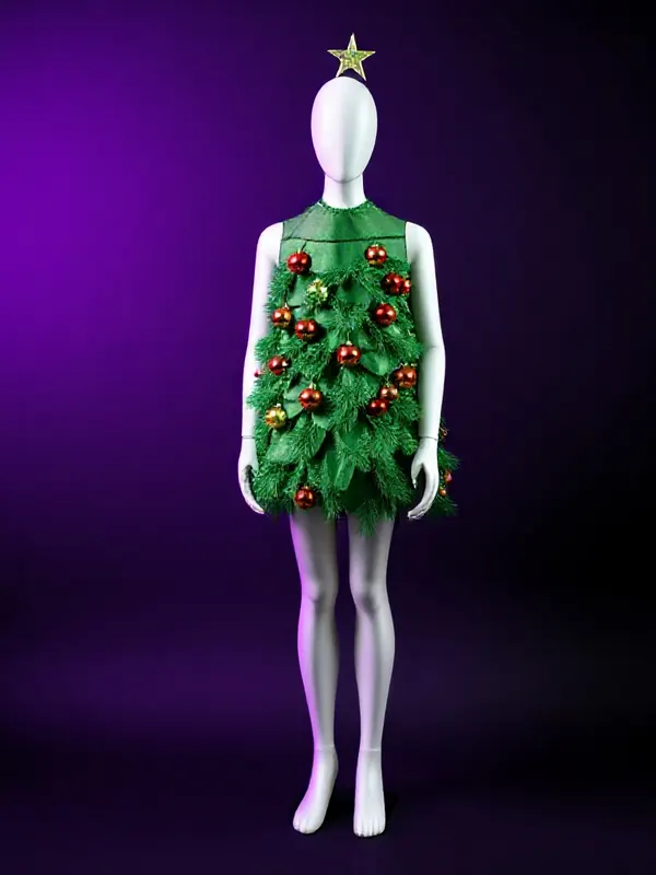DIY Early Christmas Tree costume preview
