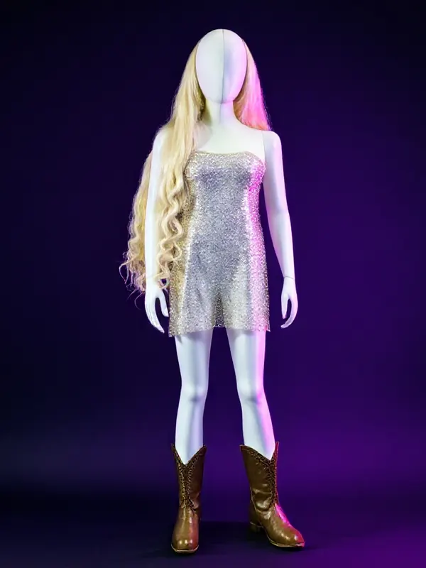 DIY Big Blonde Country Star costume preview