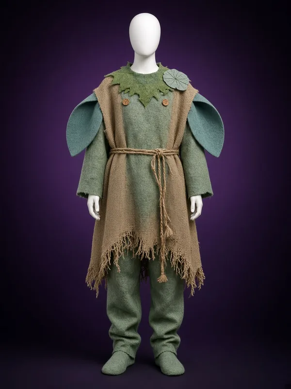 DIY Little Swamp Sprite costume preview