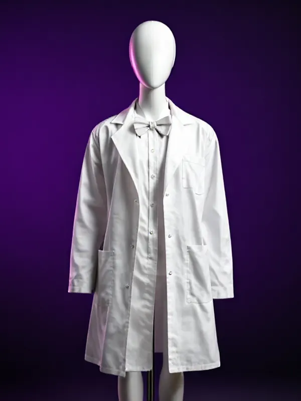 DIY Glam Lab Coat costume preview