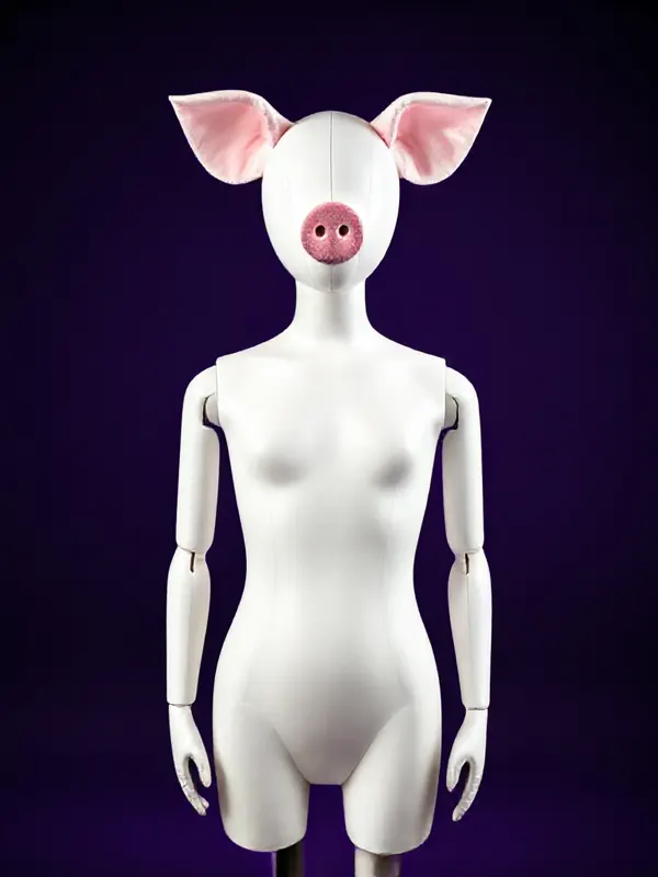 DIY Soft Island Pig Friend costume preview