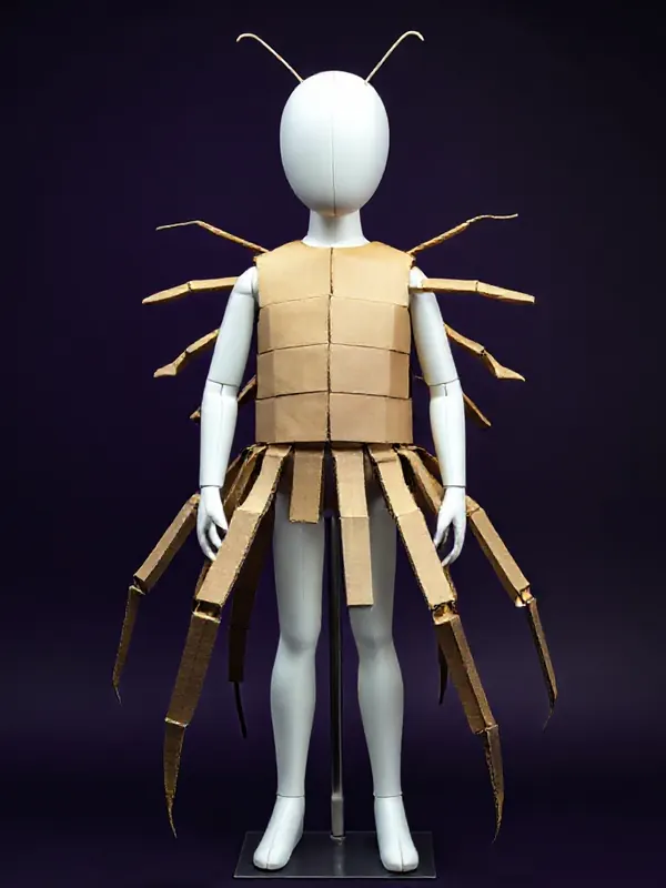 DIY Many-Legs Centipede costume preview