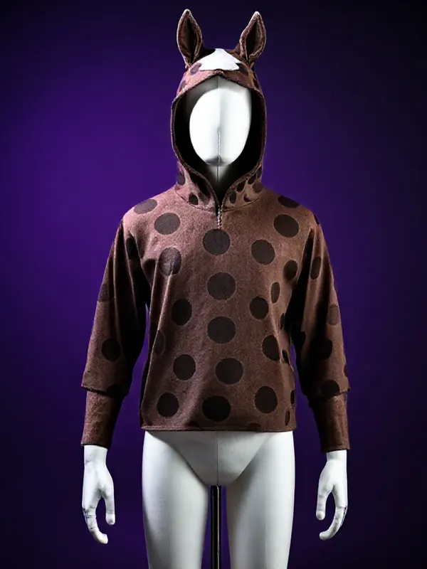 DIY Painted Horse Friend costume preview