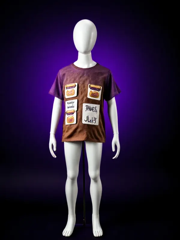 DIY Peanut Butter + Jelly costume preview