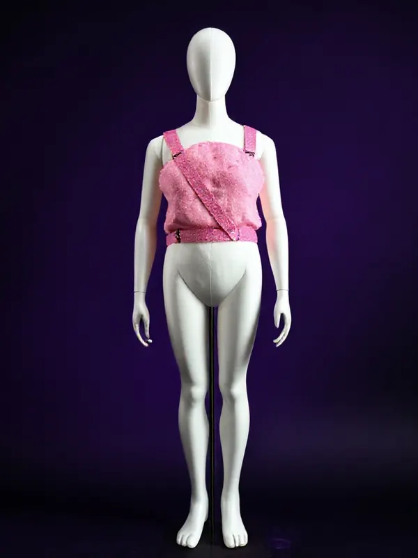 DIY Pink Glitter Soft Blob costume preview
