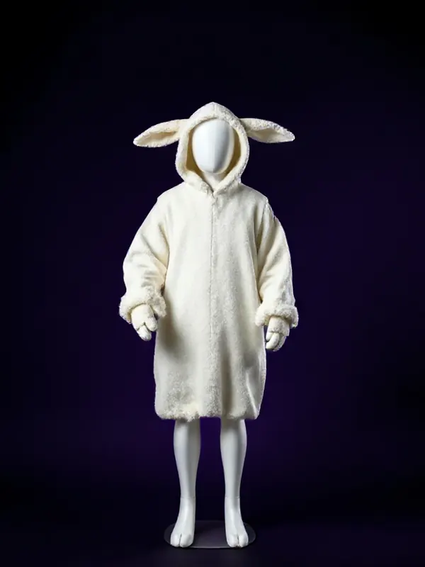 DIY Puppet Lamb costume preview