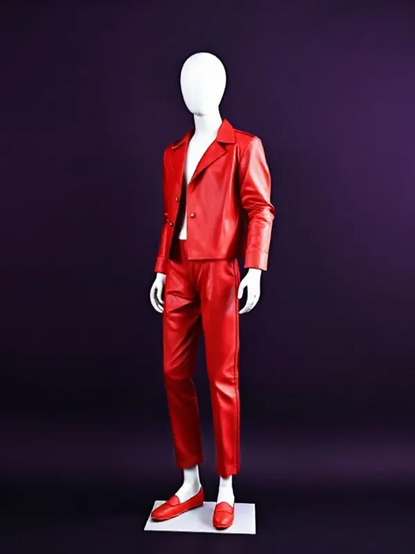 DIY Red-Jacket Dance Soft costume preview