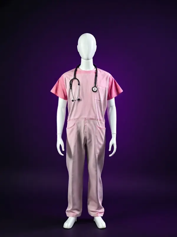 DIY Scrubs Medic costume preview