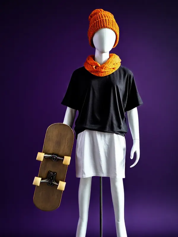 DIY Skate-Rap Weirdo costume preview