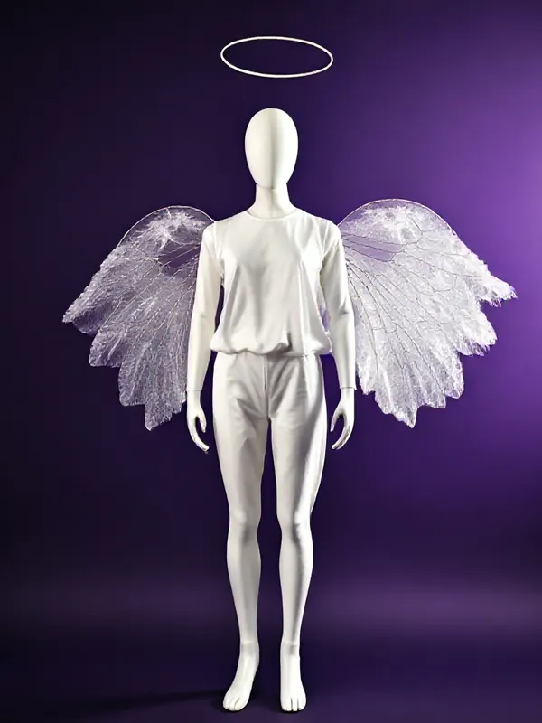 DIY Soft Angel Halo costume preview
