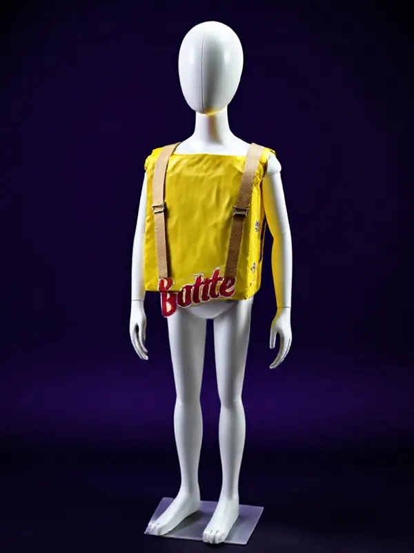 DIY Stick of Butter costume preview