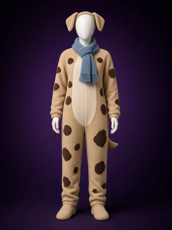 DIY Cozy Couch Pup costume preview