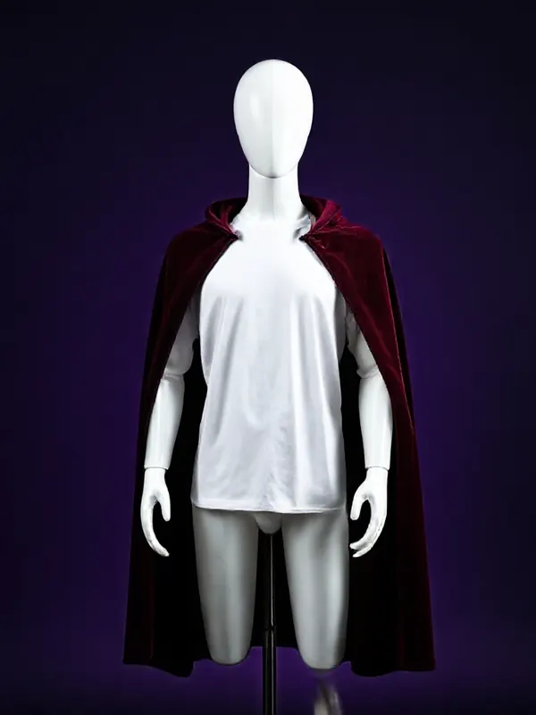 DIY Velvet Vampire costume preview